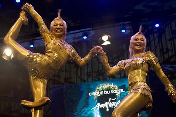Presentaron el nuevo show del Cirque  Du Soleil 