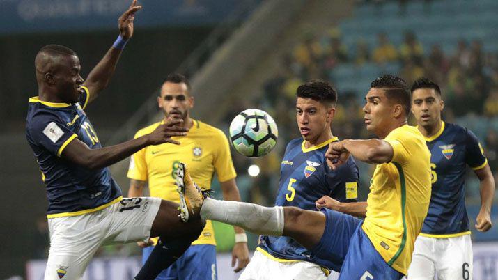 Buen triunfo de Brasil ante Ecuador