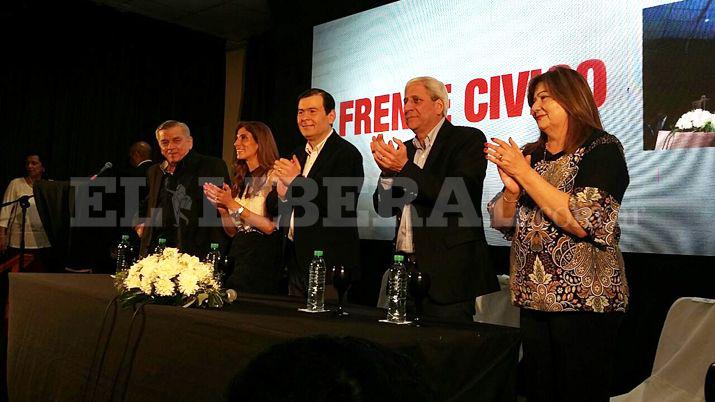 El Frente Ciacutevico proclamoacute la foacutermula Zamora-Neder para gobernador y vice