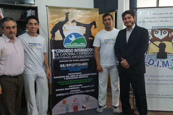 Abrieron las inscripciones para el 1er Congreso Internacional de Capoeira 