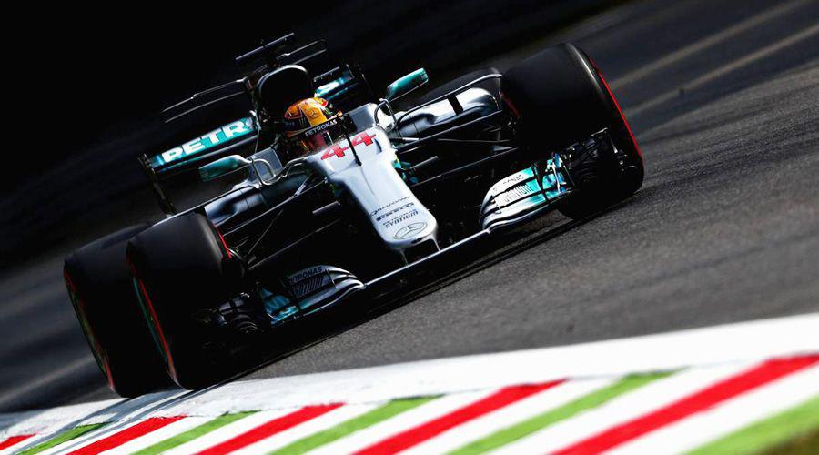 El Mercedes de Lewis Hamilton manda en Monza
