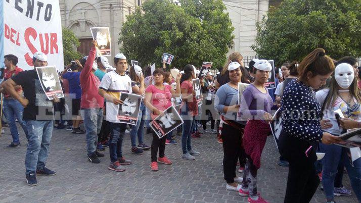 El pedido por Santiago Maldonado en la Plaza Libertad