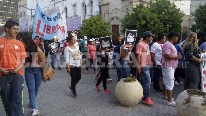 El pedido por Santiago Maldonado en la Plaza Libertad