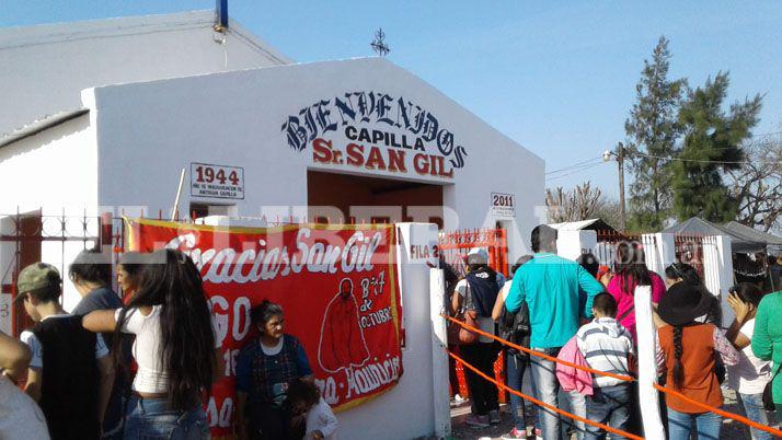 Devotos y peregrinos visitaron al Señor de San Gil