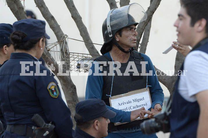La reconstrucción motivó un amplio operativo policial