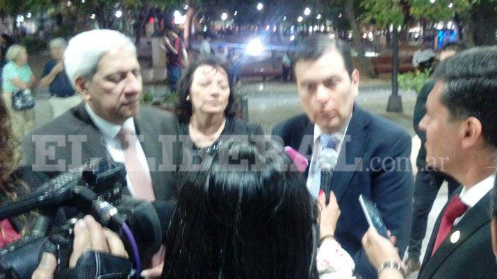 Zamora y Neder participan de la asunción de Martínez Ossola