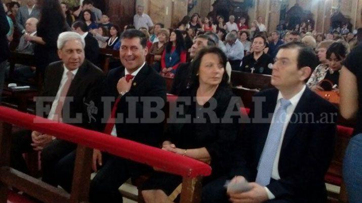 Zamora y Neder participan de la asunción de Martínez Ossola