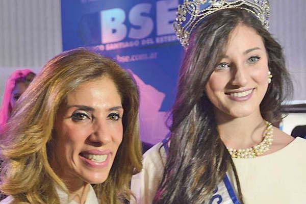 La Miss Mundo Argentina saludoacute a la gobernadora