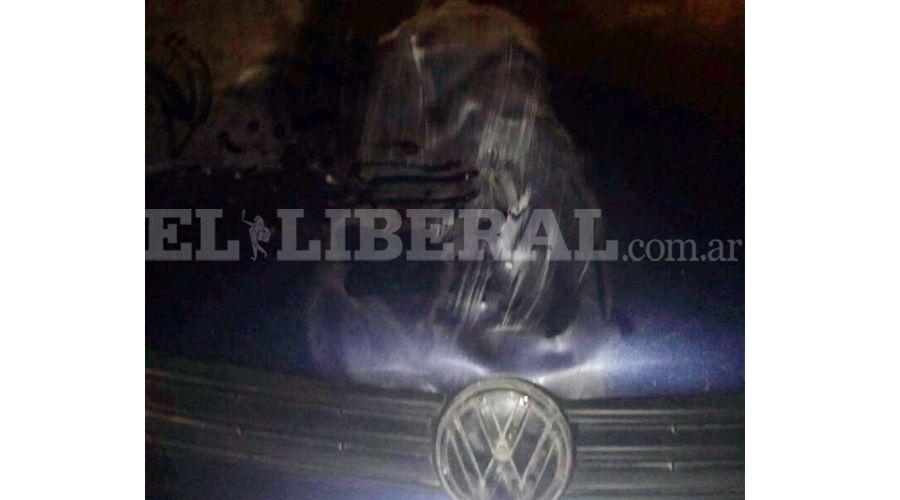 Un caballo se cruzoacute en la ruta y casi causa una tragedia