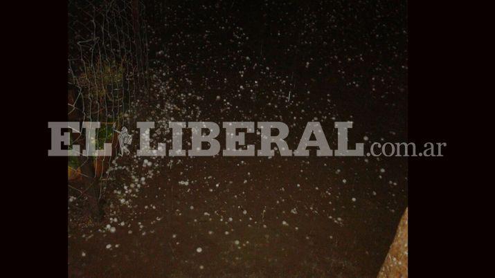 Fuerte granizo causoacute sorpresa en Real Sayana