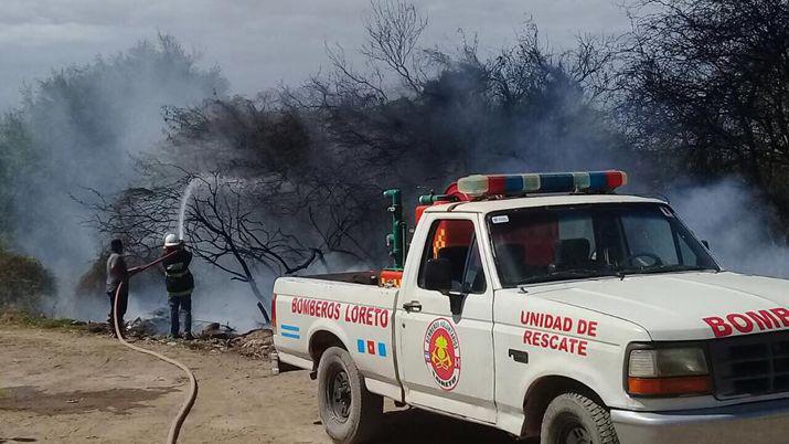 Incendio de grandes proporciones en Loreto
