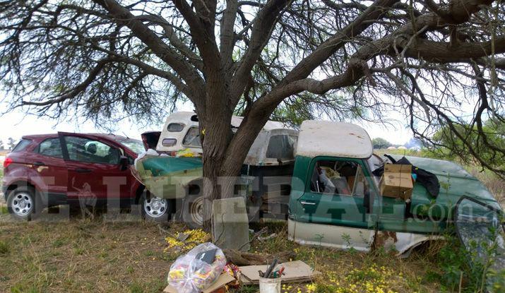 Violento choque entre camionetas dejó un bebé herido