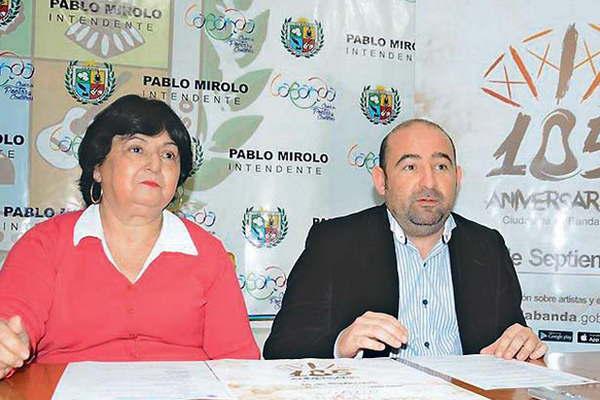 Mirolo anuncioacute un septiembre cargado de eventos por los 105 antildeos de la ciudad de La Banda