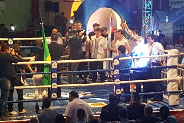 Diacuteaz Gallardo retuvo el tiacutetulo de la Federacioacuten Mundial de Boxeo (WBF)
