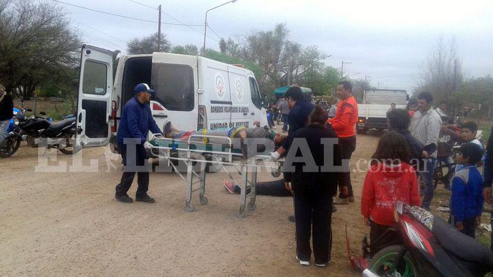 Tres heridos tras violento accidente en Antildeatuya