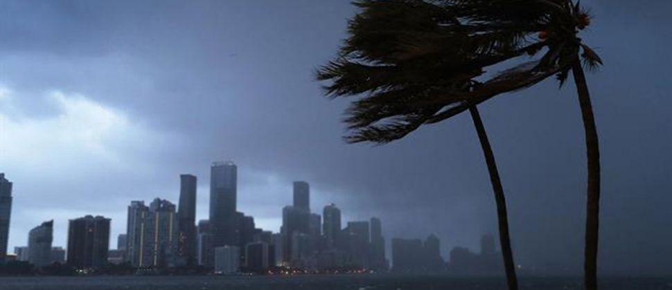 El huracaacuten Irma a horas de la llegada a Miami