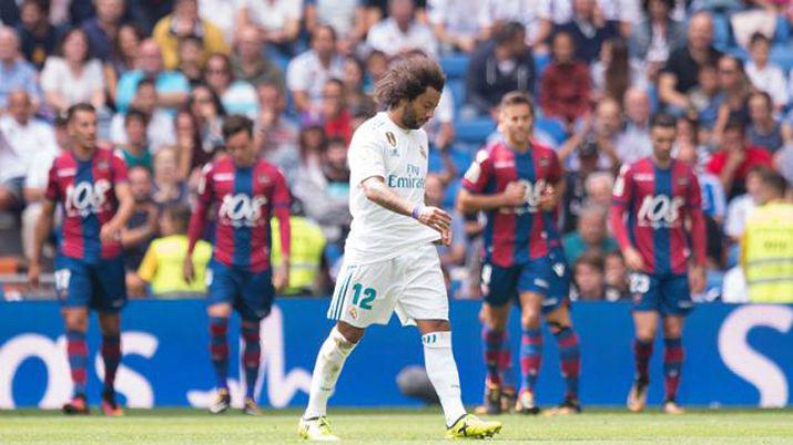 Real Madrid fue sorprendido en el Bernabeacuteu