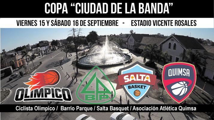 Se viene el cuadrangular Copa Ciudad de La Banda