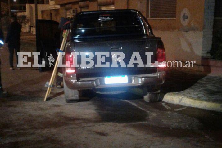 Efectivos policiales trabajaron en el lugar del accidente