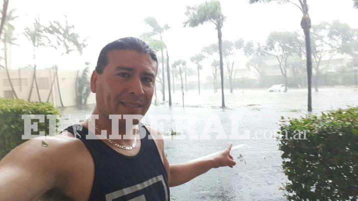 VIDEOS  Los santiaguentildeos en Miami siguen en alerta