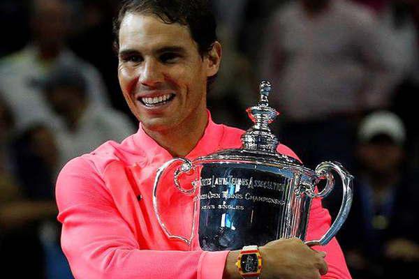 Rafael Nadal se afianza como nuacutemero 1 del mundo