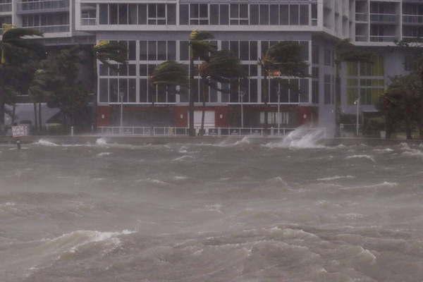Llegoacute Irma se mueve todo Aguante Santiago del Estero