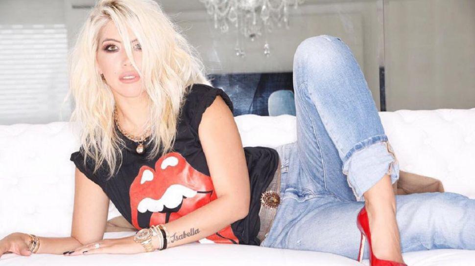 La infartante foto de Wanda Nara en Instagram