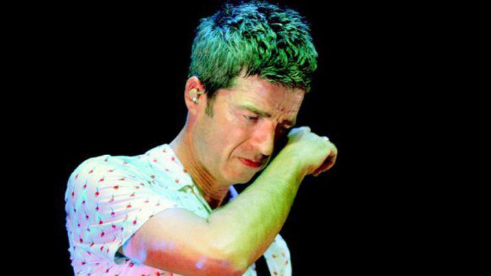 Noel Gallagher se emocionoacute durante la reapertura del  Teatro de los suentildeos
