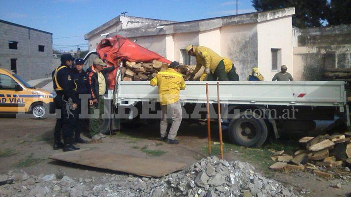 Secuestraron un cargamento con elementos forestales