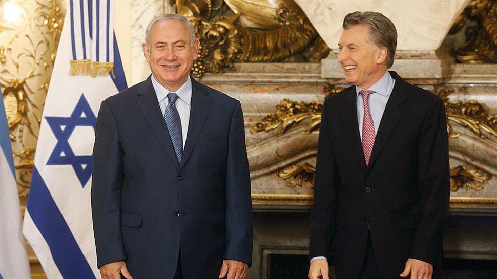 EN VIVO  Mauricio Macri y Benjamin Netanyahu en la Casa Rosada