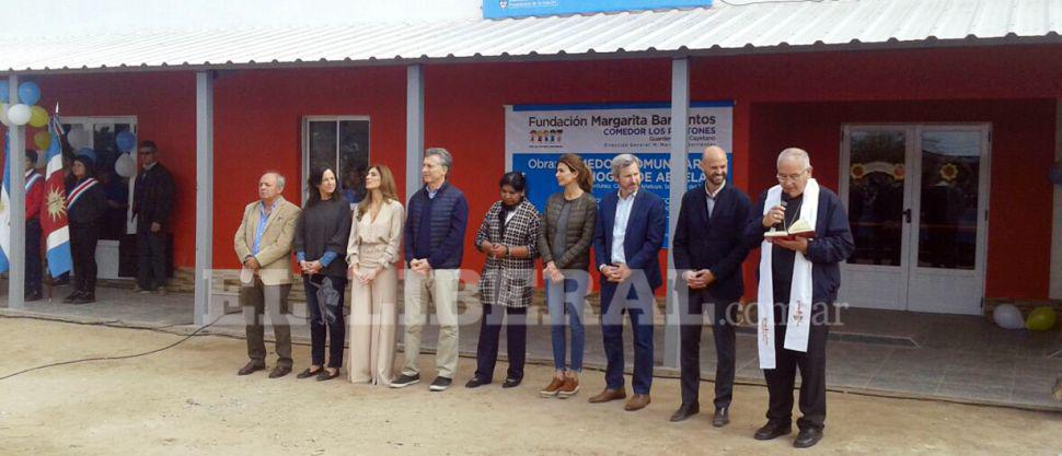 Macri- Vamos a hacer las cloacas para Antildeatuya seguimos trabajando con la Gobernadora