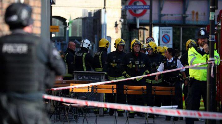 Atentado en subte de Londres dejoacute 22 personas heridas