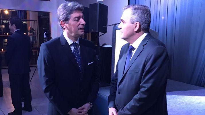 El Lic Gustavo Ick junto a Horacio Rosatti ministro de la Corte Suprema de la Nación