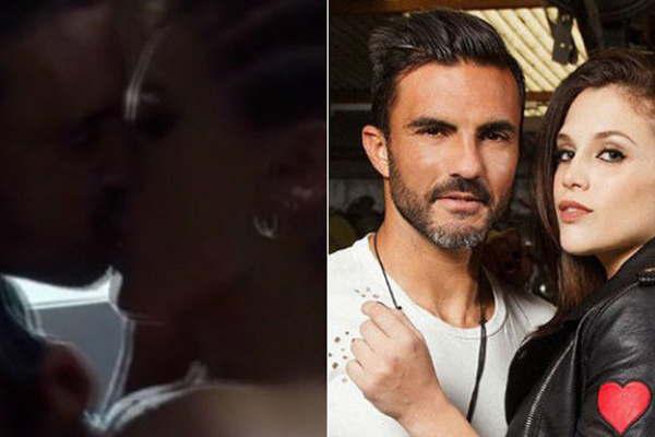 Cubero le comioacute la boca a Barbie con un flor de beso 