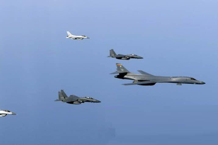 Estados Unidos ya envió en otras ocasiones bombarderos a Corea del Sur para demostrar su fuerza militar