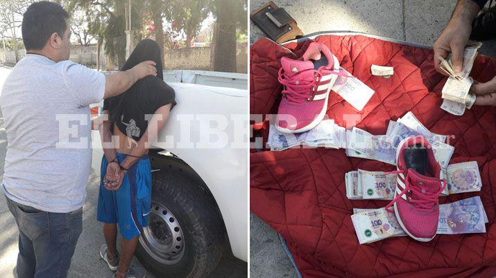 Esperoacute a que su pareja cobrara la golpeoacute y le roboacute 8 mil pesos