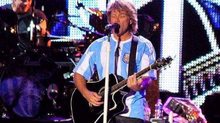 Bon Jovi visitó el mausoleo de Eva Duarte de Perón