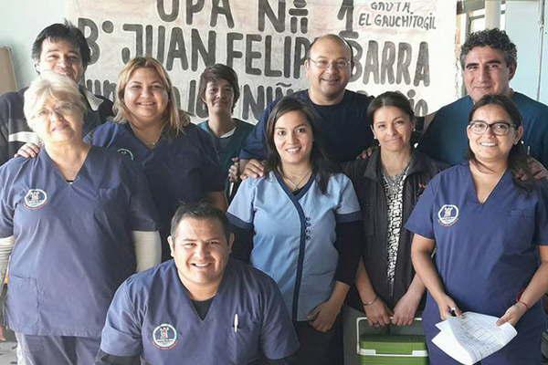 Realizaron un rastrillaje sanitario en un sector del barrio Juan Felipe Ibarra