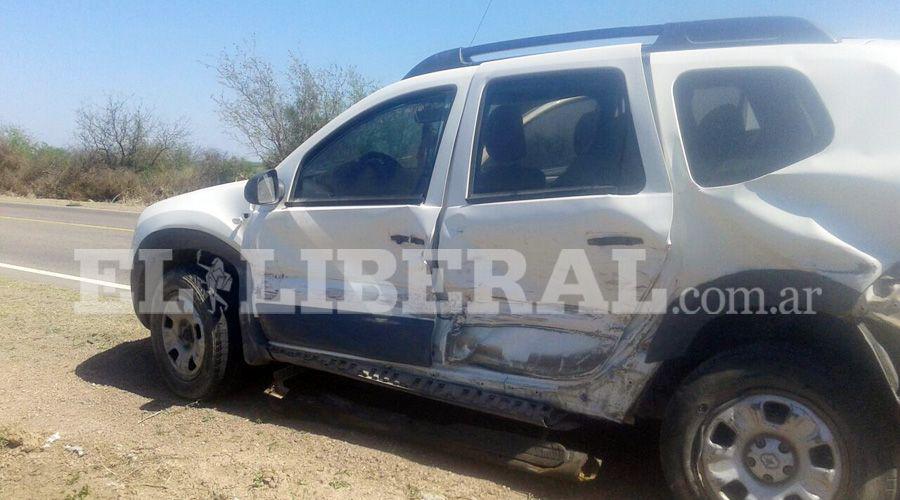 Cuaacutedruple choque y varios heridos sobre Ruta 92