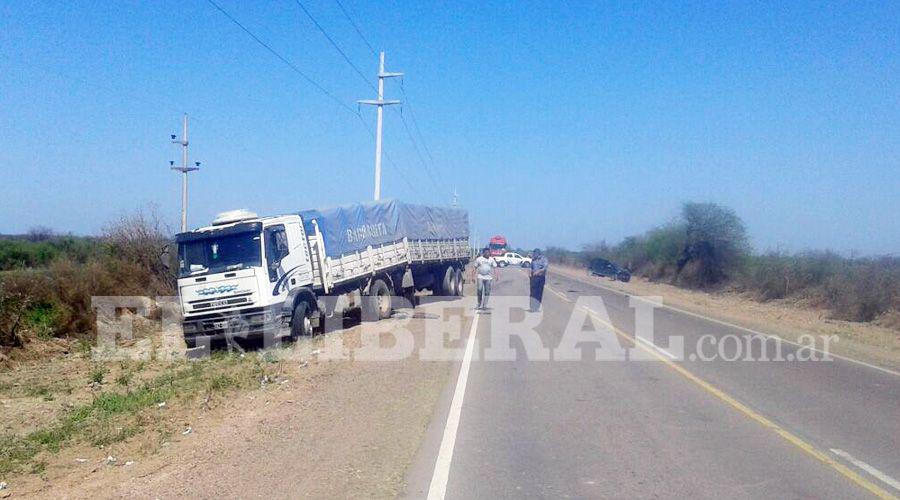 Cuaacutedruple choque y varios heridos sobre Ruta 92
