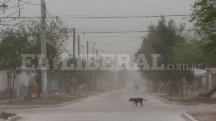 El cambio de tiempo llegó al sudeste santiagueño