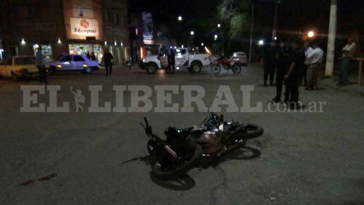 Friacuteas- menor perdioacute su falange en violento choque