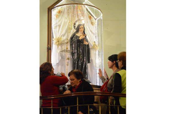 Mantildeana se realizaraacuten los cultos mensuales para honrar a Santa Rita de Casia