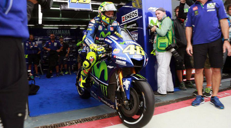 El milagro de Rossi en los ensayos libres del GP de Aragoacuten