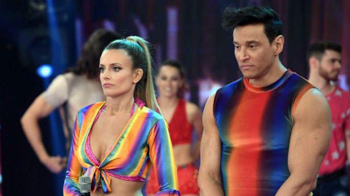 Melina Lezcano y Joel Ledesma se sacaron chispas y se pudrioacute todo en la pista del Bailando