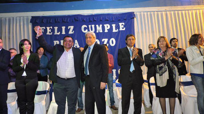 Neder presidioacute el acto porlos 85 antildeos de Brea Pozo