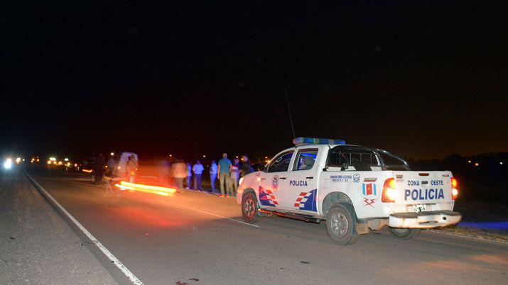Un peatoacuten murioacute al intentar cruzar la ruta y ser embestido por una camioneta