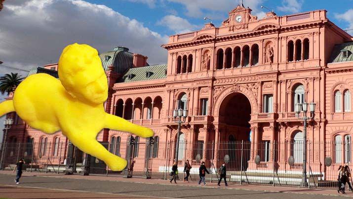 Crearon el amuleto Macri Cat y la venta es un eacutexito