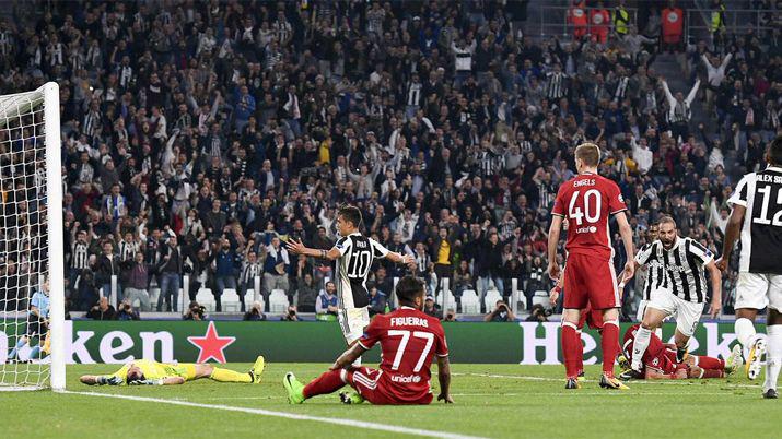La Juventus obtuvo su primer triunfo ante el Olympiakos