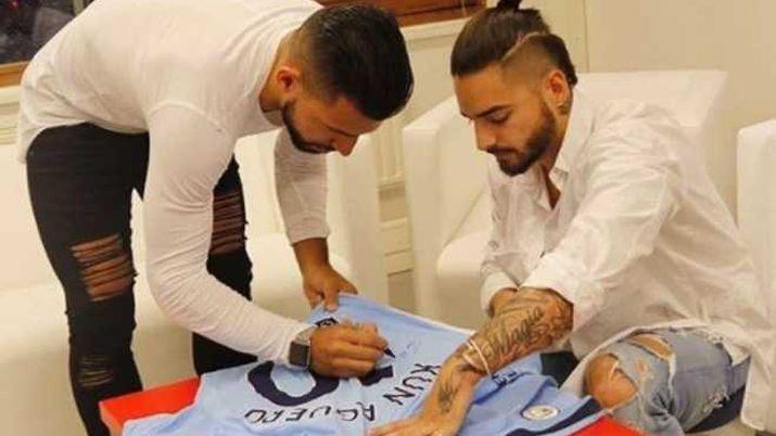 Kun Aguumlero tuvo un accidente en auto y se rompioacute una costilla